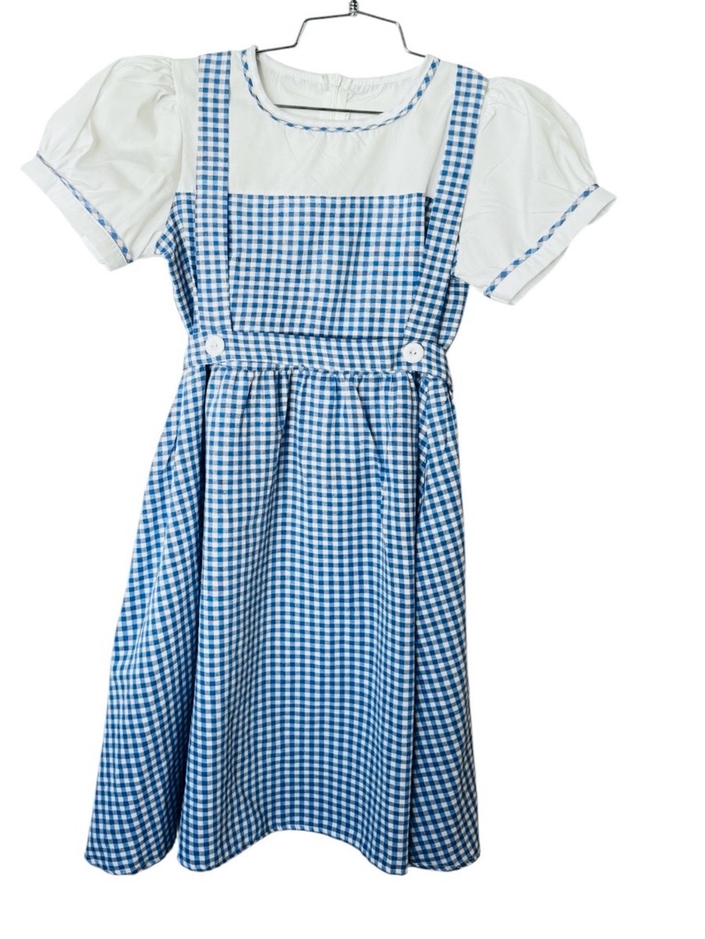 Girls Dorothy in Wizard of Oz  Gingham  Dress 
(See measurements)